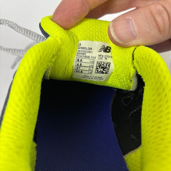 New Balance, Women 580 V5 Running Shoes Size 6.5 Teckride - Picture 10 of 11